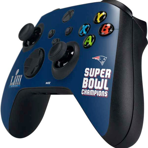 NFL Patriots Super Bowl LIII Champions Xbox Series X Controller Skin