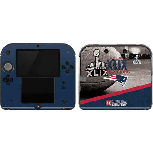 NFL Patriots Super Bowl XLIX Champs Nintendo Skins