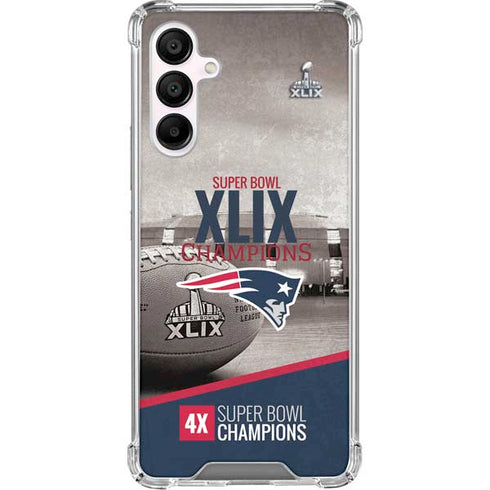 NFL Patriots Super Bowl XLIX Champs Galaxy A16 5G Clear Case
