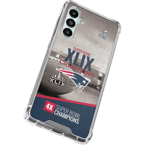 NFL Patriots Super Bowl XLIX Champs Galaxy A16 5G Clear Case