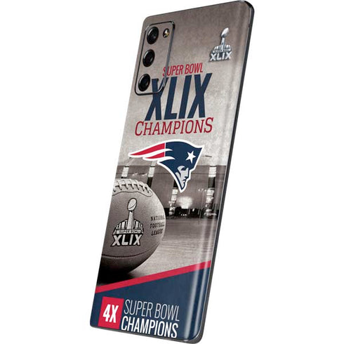NFL Patriots Super Bowl XLIX Champs Galaxy Note20 5G Skin