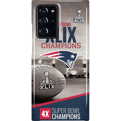 NFL Patriots Super Bowl XLIX Champs Galaxy Cases