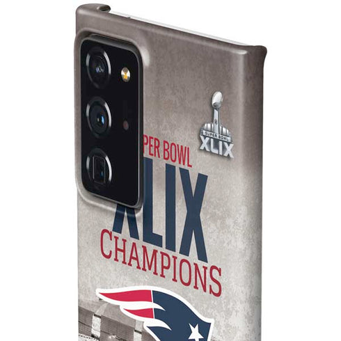 NFL Patriots Super Bowl XLIX Champs Galaxy Note20 Ultra 5G Lite Case
