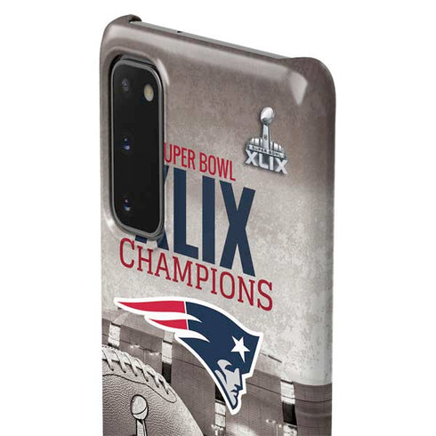 NFL Patriots Super Bowl XLIX Champs Galaxy S20 Lite Case