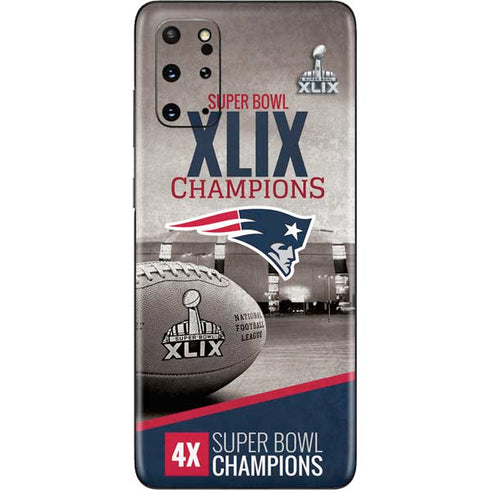 NFL Patriots Super Bowl XLIX Champs Galaxy S20 Plus Skin