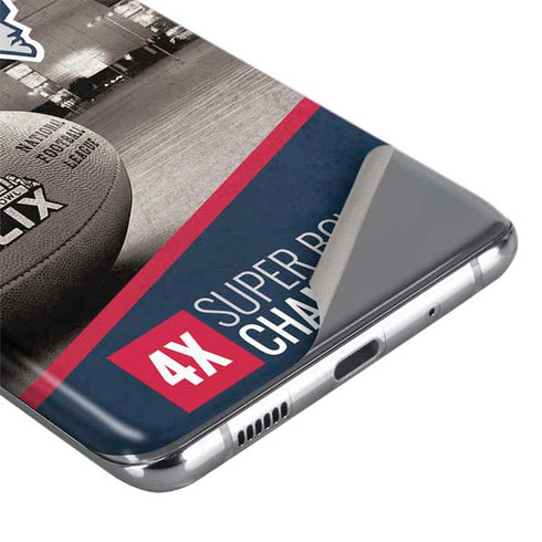 NFL Patriots Super Bowl XLIX Champs Galaxy S20 Skin