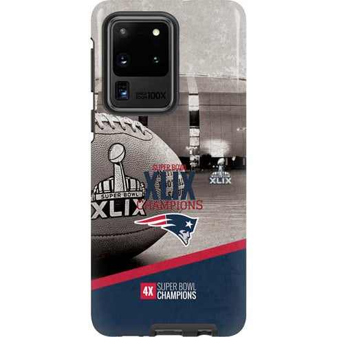 NFL Patriots Super Bowl XLIX Champs Galaxy S20 Ultra 5G Pro Case