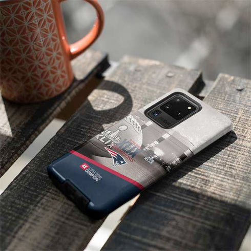 NFL Patriots Super Bowl XLIX Champs Galaxy S20 Ultra 5G Pro Case
