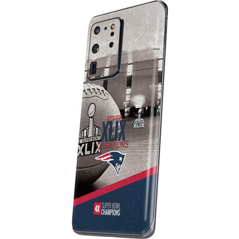NFL Patriots Super Bowl XLIX Champs Galaxy S20 Ultra 5G Skin