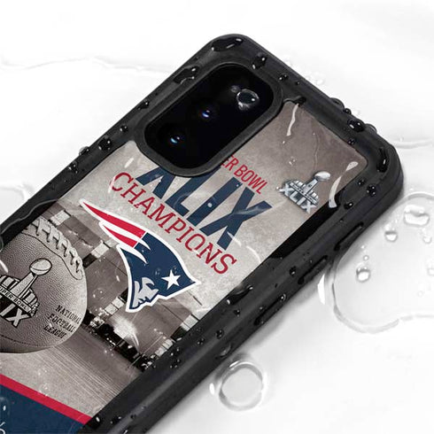 NFL Patriots Super Bowl XLIX Champs Galaxy S20 Waterproof Case
