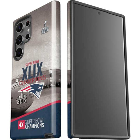 NFL Patriots Super Bowl XLIX Champs Galaxy S23 Ultra Pro Case