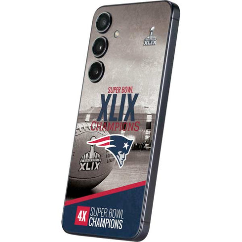 NFL Patriots Super Bowl XLIX Champs Galaxy S24 Skin