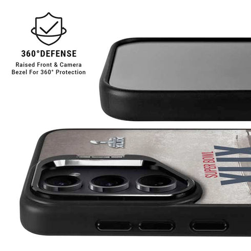 NFL Patriots Super Bowl XLIX Champs Galaxy S25 Ultra Kickstand Case