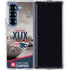 NFL Patriots Super Bowl XLIX Champs Galaxy Z Fold6 Clear Case