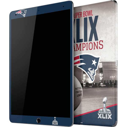 NFL Patriots Super Bowl XLIX Champs iPad Skins
