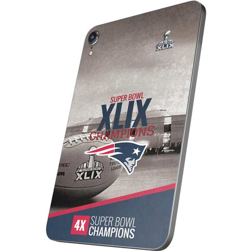 NFL Patriots Super Bowl XLIX Champs Apple iPad Mini Skin