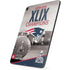 NFL Patriots Super Bowl XLIX Champs Apple iPad Pro Skin
