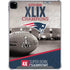 NFL Patriots Super Bowl XLIX Champs iPad Pro 12.9in (2020) Clear Case