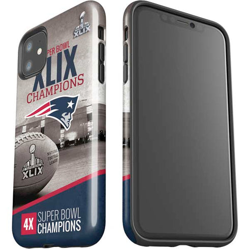 NFL Patriots Super Bowl XLIX Champs iPhone 11 Impact Case