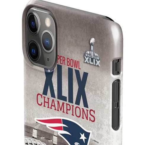 NFL Patriots Super Bowl XLIX Champs iPhone 11 Pro Max Lite Case
