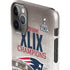 NFL Patriots Super Bowl XLIX Champs iPhone 11 Pro Max Lite Case