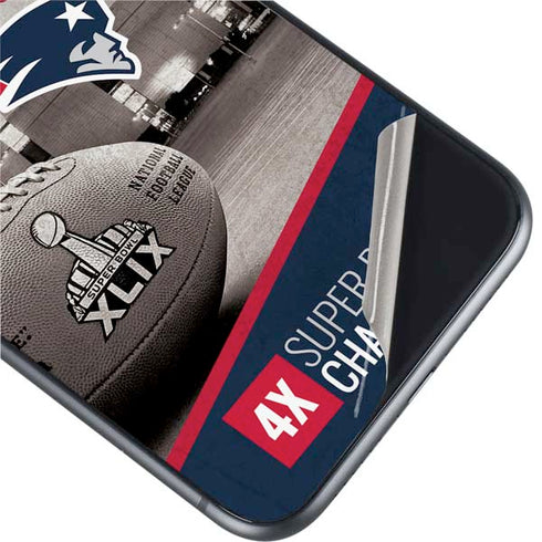 NFL Patriots Super Bowl XLIX Champs iPhone 11 Skin