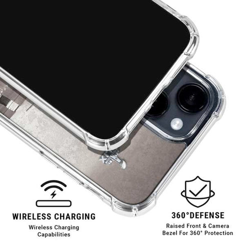 NFL Patriots Super Bowl XLIX Champs iPhone 15 Clear Case