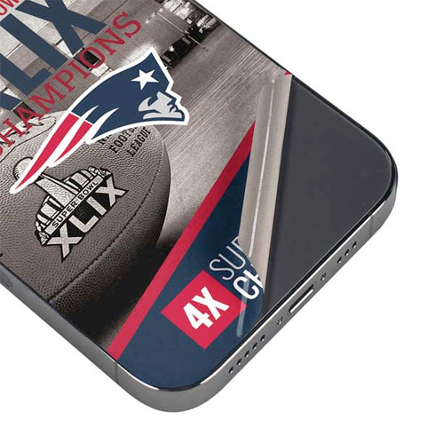 NFL Patriots Super Bowl XLIX Champs iPhone 15 Pro Max Skin