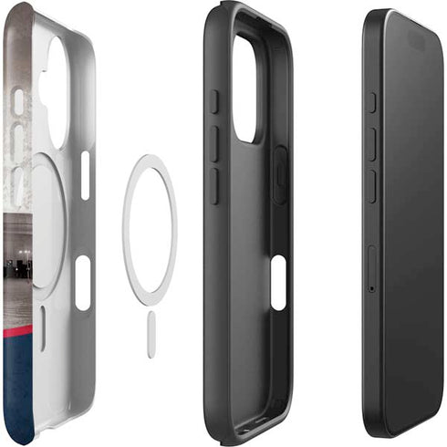 NFL Patriots Super Bowl XLIX Champs iPhone 16 Plus Magsafe Impact Case