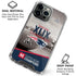 NFL Patriots Super Bowl XLIX Champs iPhone 16 Pro Max Clear Case