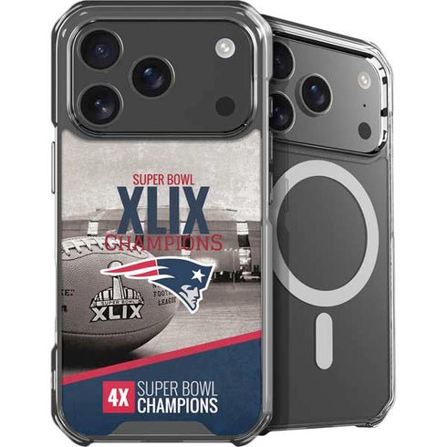 NFL Patriots Super Bowl XLIX Champs iPhone 18 Pro MagSafe Case