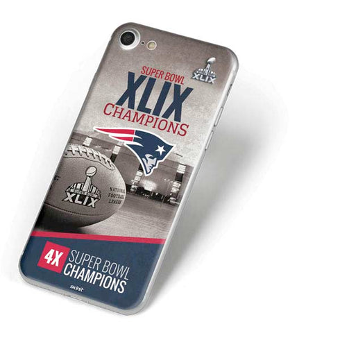 NFL Patriots Super Bowl XLIX Champs iPhone 8 Skin