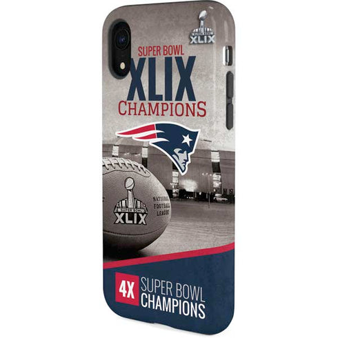 NFL Patriots Super Bowl XLIX Champs iPhone XR Pro Case
