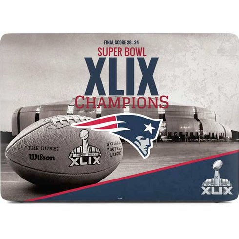 NFL Patriots Super Bowl XLIX Champs Apple MacBook Air Skin