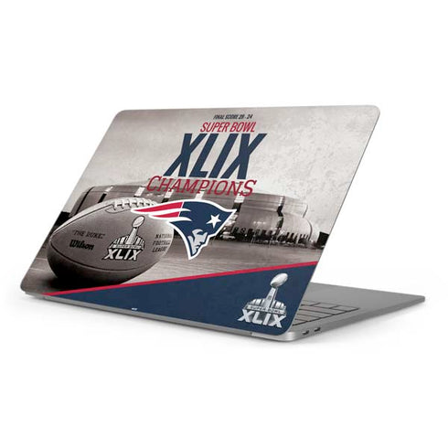 NFL Patriots Super Bowl XLIX Champs Apple MacBook Pro 16-inch Skin