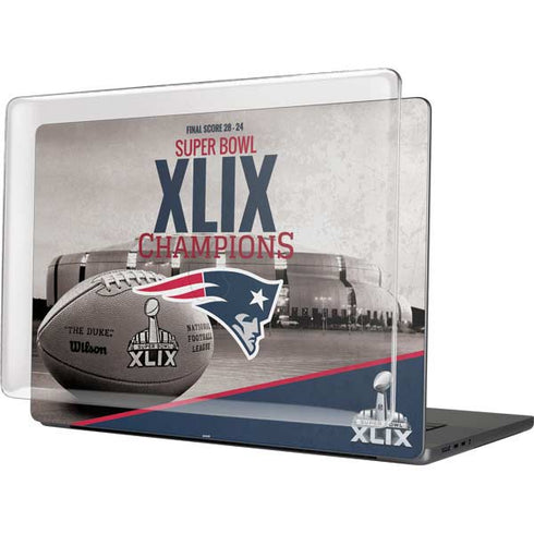 NFL Patriots Super Bowl XLIX Champs MacBook Cases