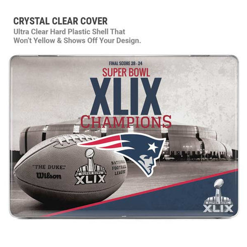 NFL Patriots Super Bowl XLIX Champs MacBook Cases