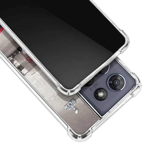 NFL Patriots Super Bowl XLIX Champs Moto G Play 5G (2025) Clear Case