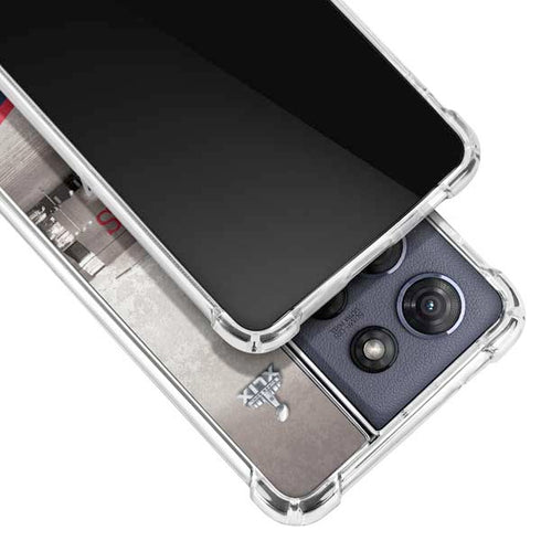 NFL Patriots Super Bowl XLIX Champs Moto G Power 5G (2025) Clear Case