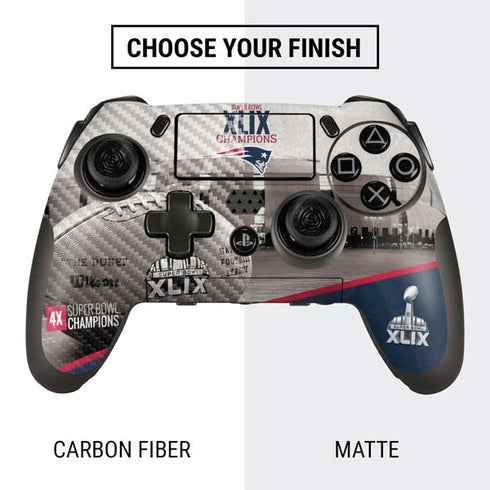 NFL Patriots Super Bowl XLIX Champs PlayStation Scuf Vantage 2 Controller Skin