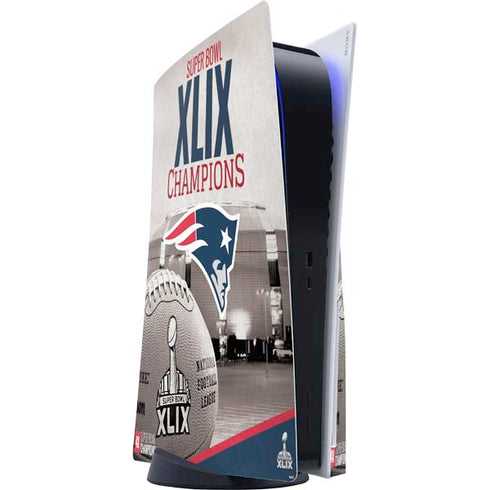 NFL Patriots Super Bowl XLIX Champs PlayStation PS5 Skins
