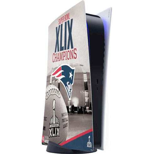 NFL Patriots Super Bowl XLIX Champs PlayStation PS5 Skins