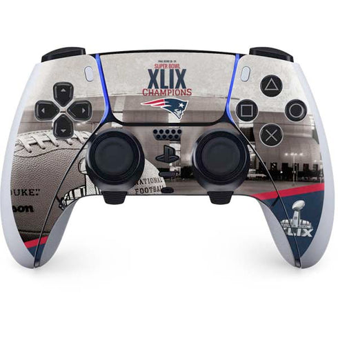 NFL Patriots Super Bowl XLIX Champs PlayStation PS5 Skins
