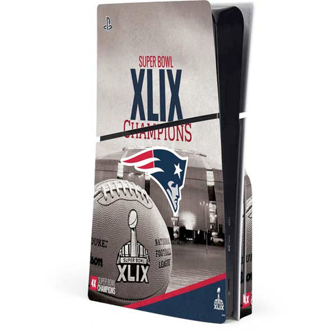 NFL Patriots Super Bowl XLIX Champs PlayStation PS5 Skins