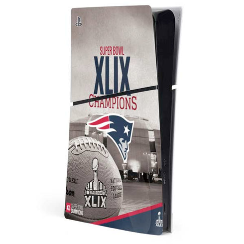 NFL Patriots Super Bowl XLIX Champs PlayStation PS5 Skins