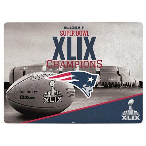 NFL Patriots Super Bowl XLIX Champs Surface Laptop 3 13.5in Skin