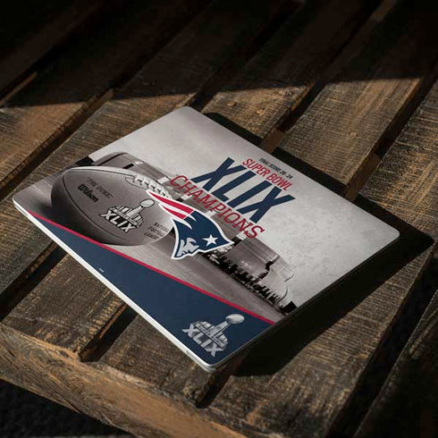 NFL Patriots Super Bowl XLIX Champs Surface Laptop 3 13.5in Skin