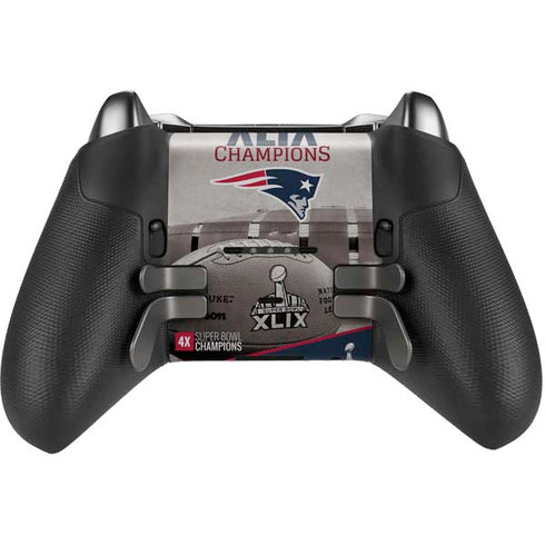 NFL Patriots Super Bowl XLIX Champs Xbox Elite Wireless Controller Series 2 Skin
