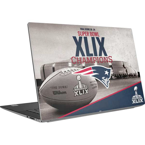 NFL Patriots Super Bowl XLIX Champs Dell XPS Skin