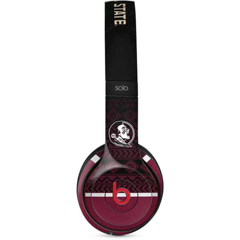 Florida State University Pattern Jersey Beats Solo 3 Wireless Skin